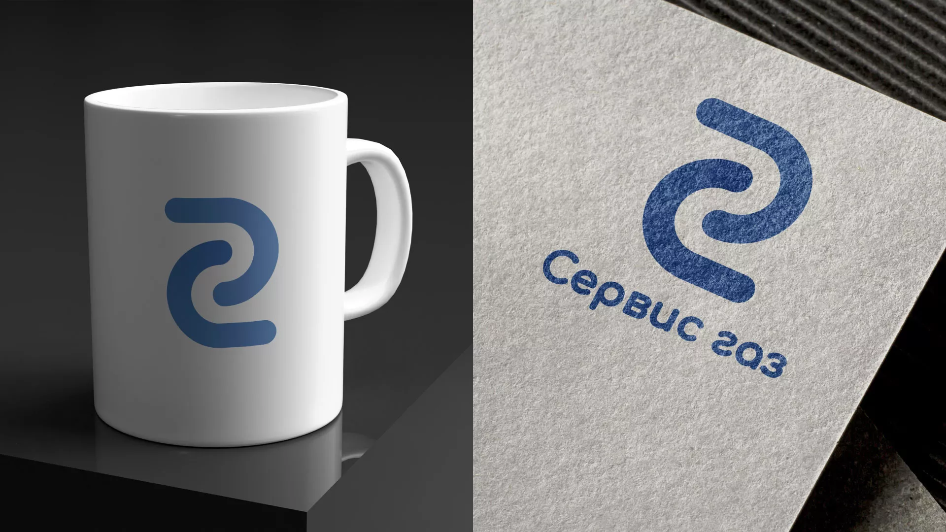 Разработка логотипа «Сервис газ» в Ивантеевке