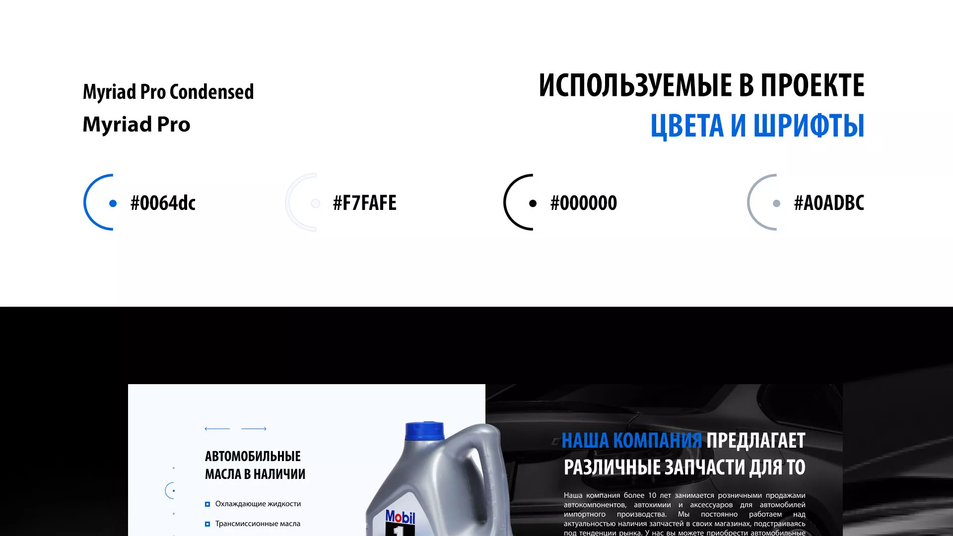 Разработка сайта магазина автозапчастей «М7» в Ивантеевке