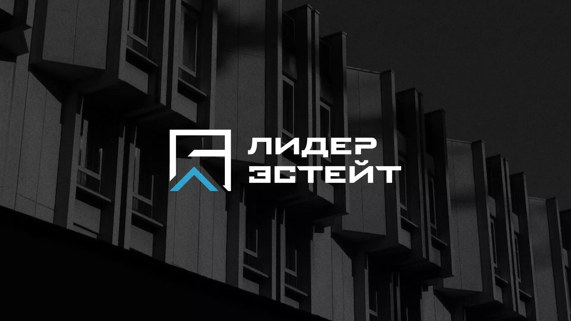 Разработка логотипа агентства недвижимости «Лидер Эстейт» в Ивантеевке
