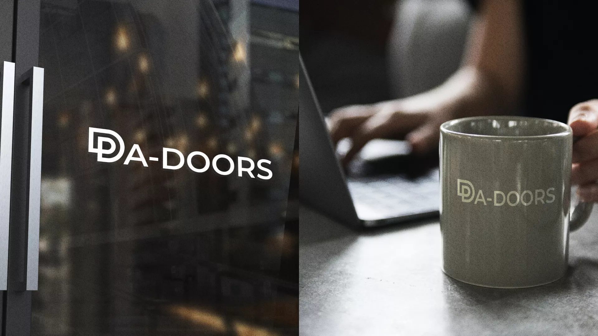 Создание логотипа компании «DA-DOORS» в Ивантеевке